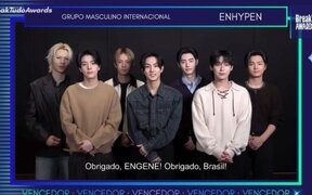 ENHYPEN shows massive global power as they win International Male Group at Brazil’s ‘BreakTudo Awards 2025’