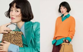 Song Hye Kyo shocks fans by pulling off bold bowl cut bangs in Fendi’s new campaign that shows her timeless charm