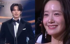 Lee Chae Min opens up about first awards nerves while YoonA looks on with proud smile