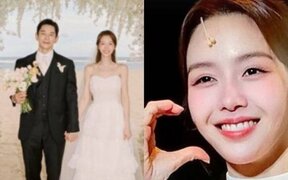 Girl’s Day’s Bang Min Ah charms fans with hearts as she returns to work after marrying On Joo Wan in Bali