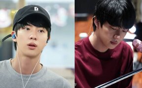 BTS's Jin wows fans worldwide with perfect visuals and record-breaking tour success in 'RUN SEOK JIN EP. TOUR THE MOVIE' photos