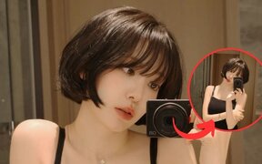 LE SSERAFIM’s Sakura draws attention with stunning bathroom mirror selfies as fans fall for her mature doll like visuals