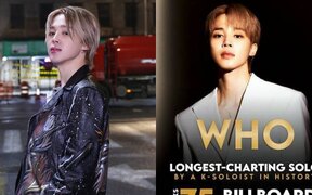 BTS's Jimin makes history again as “Who” re enters Billboard and becomes the longest running K pop solo song on the Global chart