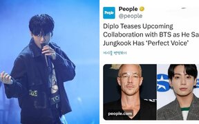 BTS's Jungkook receives worldwide praise after Diplo says he has a perfect voice