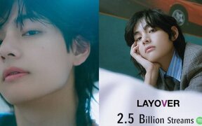 BTS V’s ‘Layover’ surpasses 2.5 billion streams on Spotify and continues its global chart success
