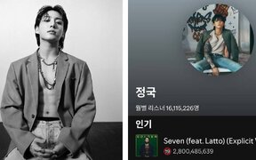 BTS's Jungkook smashes Spotify records with “Seven,” continues global chart domination