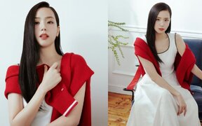 BLACKPINK Jisoo reflects on her first year as a solo artist and shares how she learned to keep going even when she feels afraid