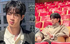 BTS's Jin draws global attention with his stunning visuals in the US as fans praise his natural beauty and strong presence
