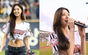 ITZY’s Yuna draws attention at baseball game as her visuals and proportions impress fans from every angle