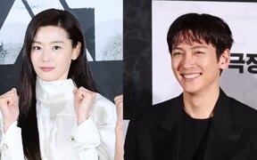 Jun Ji Hyun says Ji Chang Wook looks sculpted and shares why she enjoys being around him at ‘Colony’ press event