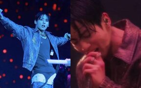 BTS's Jungkook amazes fans as he performs in heavy rain and proves his live vocals are on another level