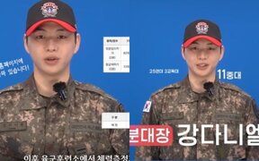 Kang Daniel surprises fans as he appears as an army training instructor and reveals he was selected as a squad leader during military service