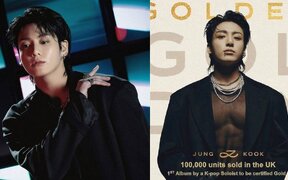 BTS Jungkook’s 'GOLDEN' reaches another major milestone with gold certification from the UK’s BPI