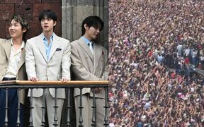 BTS fans in Mexico prove their power as 1 million people try for tickets and some even climb trees just to watch