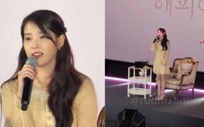 IU bows deeply and says “It is all my fault” as “Perfect Crown” controversy continues to draw attention
