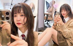 Goo Hye Sun turns heads with her fresh school uniform style at 41 while promoting her work as a venture company CEO