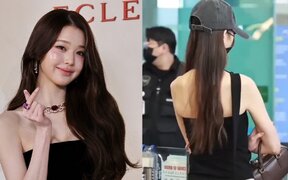 Jang Wonyoung becomes the center of debate after airport video shows her crossing her arms and receiving passport with one hand
