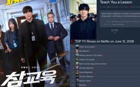 “Teach You a Lesson” takes over Netflix worldwide as Kim Mu Yeol led series ranks No. 1 globally and tops charts in 45 countries