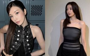 Kwon Eun Bi turns heads in a black sheer mini dress at awards ceremony after starting new chapter with RBW
