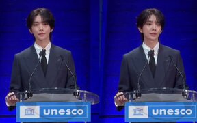 SEVENTEEN’s Joshua moves young people with his UNESCO speech as he tells them not to let anyone look down on their dreams