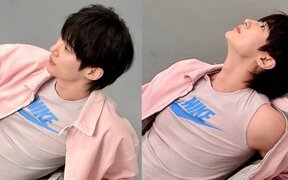 Byeon Woo Seok makes fans look twice with his boyish face and strong physique