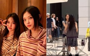 NewJeans’ Haerin and Hyein spark curiosity after being spotted in the U.S. with filming staff following Copenhagen sighting
