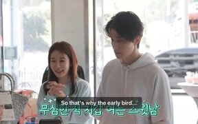 Lee Dong Wook surprises Yoo In Na with a bag as she jokes they feel like a divorced couple on “Goblin 10th Anniversary Trip”