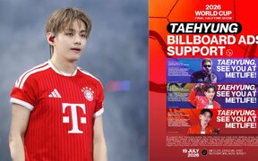 BTS V’s global fans take over billboards near MetLife Stadium ahead of his historic 2026 World Cup final halftime show