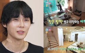 Dawn reveals his spacious two story house with a yard and explains why the unique interior feels like a museum
