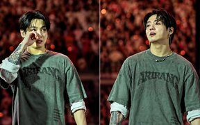 BTS’s Jungkook breaks down in tears during the final Paris concert as he tells ARMY, “I really do not want to leave”