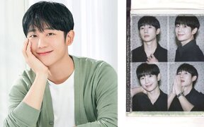 Jung Hae In celebrates 13 years since his debut with new selfies as fans remember his first appearance in AOA's music video