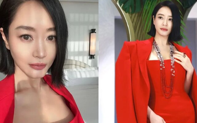 Kim Hye Soo Stuns in a Bold Red Dress —Fans Can’t Get Over Her Powerful and Elegant Vibe