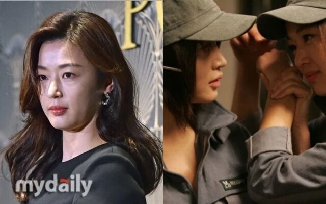 Jeon Ji Hyun Playfully Jokes about Kim Hye Soo’s Chest Size at "The Thieves" Press Conference that has Fans Laughing Out Loud