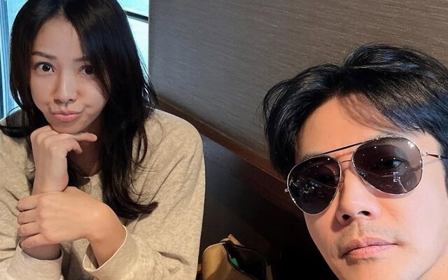 Kwon Sang Woo and Son Tae Young spotted in New Jersey looking madly in love after 17 years of marriage