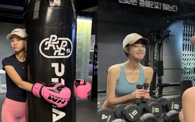 Lee Joo Yeon says goodbye to her super skinny body and shows off strong new gym look in inspiring fitness journey