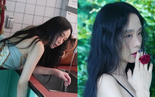 Jeon Do Yeon looks fierce and fabulous wearing only a scarf in jaw-dropping photos