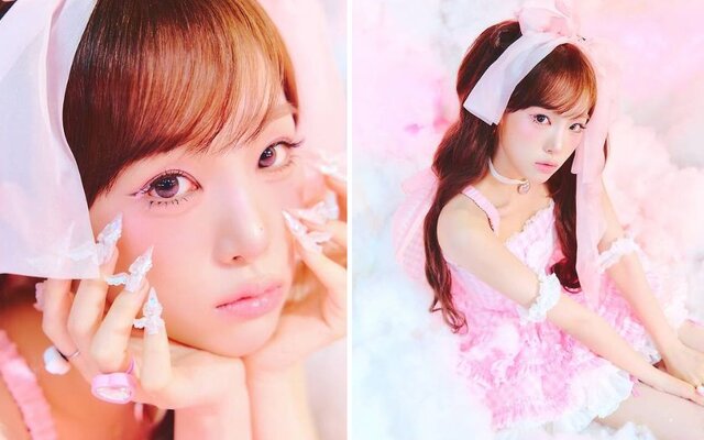 Choi Yena turns into a dreamy pink angel in new concept photos for ‘Blooming Wings’