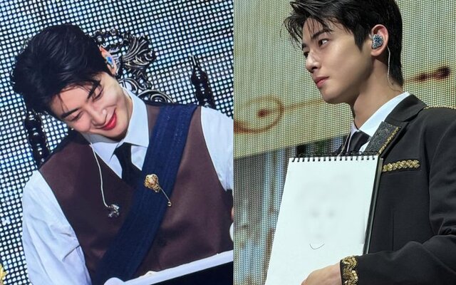 Cha Eun Woo says goodbye with a fan meeting and surprises everyone with his funny self-portrait