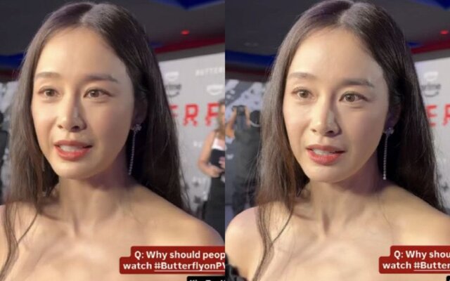 Kim Tae Hee speaks fluent English to introduce ‘Butterfly’ and wins hearts at New York premiere
