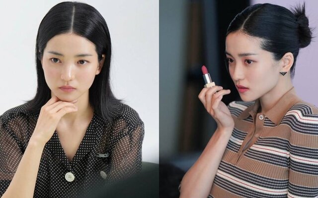 Prada ambassador Kim Tae Ri shows her flawless charm with stunning updo and classy visuals