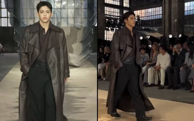 SEVENTEEN’s S.Coups makes surprise runway debut as he closes the HUGO BOSS show at Milan Fashion Week