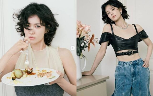Song Hye Kyo debuts a fierce new pictorial style and her unexpected abs reveal instantly grabs attention