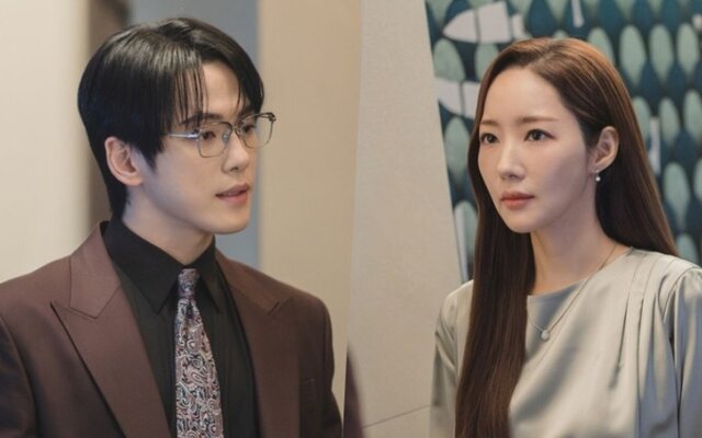 Park Min Young and Kim Jung Hyun’s dangerous face off in ‘Siren’s Kiss’ leaves viewers stunned as the drama stays No. 1 in its time slot for 7 straight episodes despite a slight ratings dip