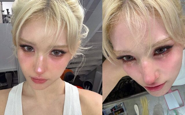 Jeon Somi shares tearful selfie after losing high priced necklace and bracelet and says “I checked all my bags but it’s not there”