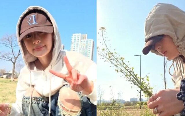LE SSERAFIM’s Huh Yunjin apologizes during live broadcast after being questioned if picking flowers at Han River could be illegal