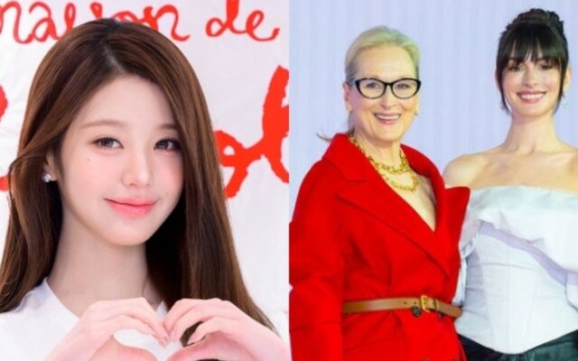 IVE’s Jang Wonyoung impresses with fluent English interview as she meets Hollywood stars Meryl Streep and Anne Hathaway for a special project