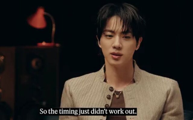 BTS Jin reveals why his name was missing from album credits and says timing did not work despite wanting to contribute more