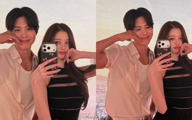 IVE's Jang Wonyoung and Park Bo Gum impress with elegant visuals in new photos together