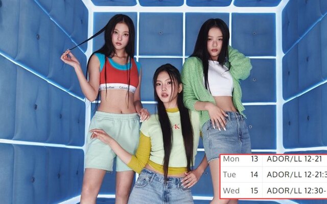 NewJeans sparks comeback rumors after ADOR name appears on Copenhagen studio schedule while members are seen overseas