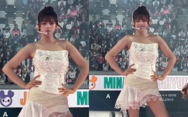 TWICE’s Jeongyeon stuns fans with her glowing concert look as the group makes history with record-breaking North American tour